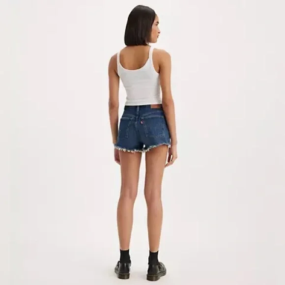 💘5xHP!💘 Levi’s | Cut Off Jean Shorts, Size 6 - Picture 10 of 16